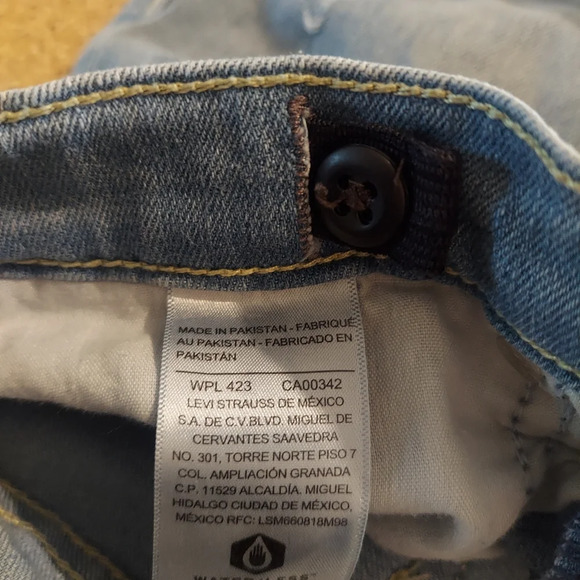 Denizen by Levi high raise skinny girls size 14 jeans - Picture 6 of 11